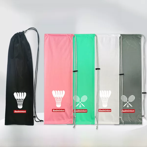 In-Stock Cross-Border Hot-Selling Badminton Racket Velvet Bag, 2-Pack Racket Protective Cover, Thickened Velvet Badminton Racket Bag