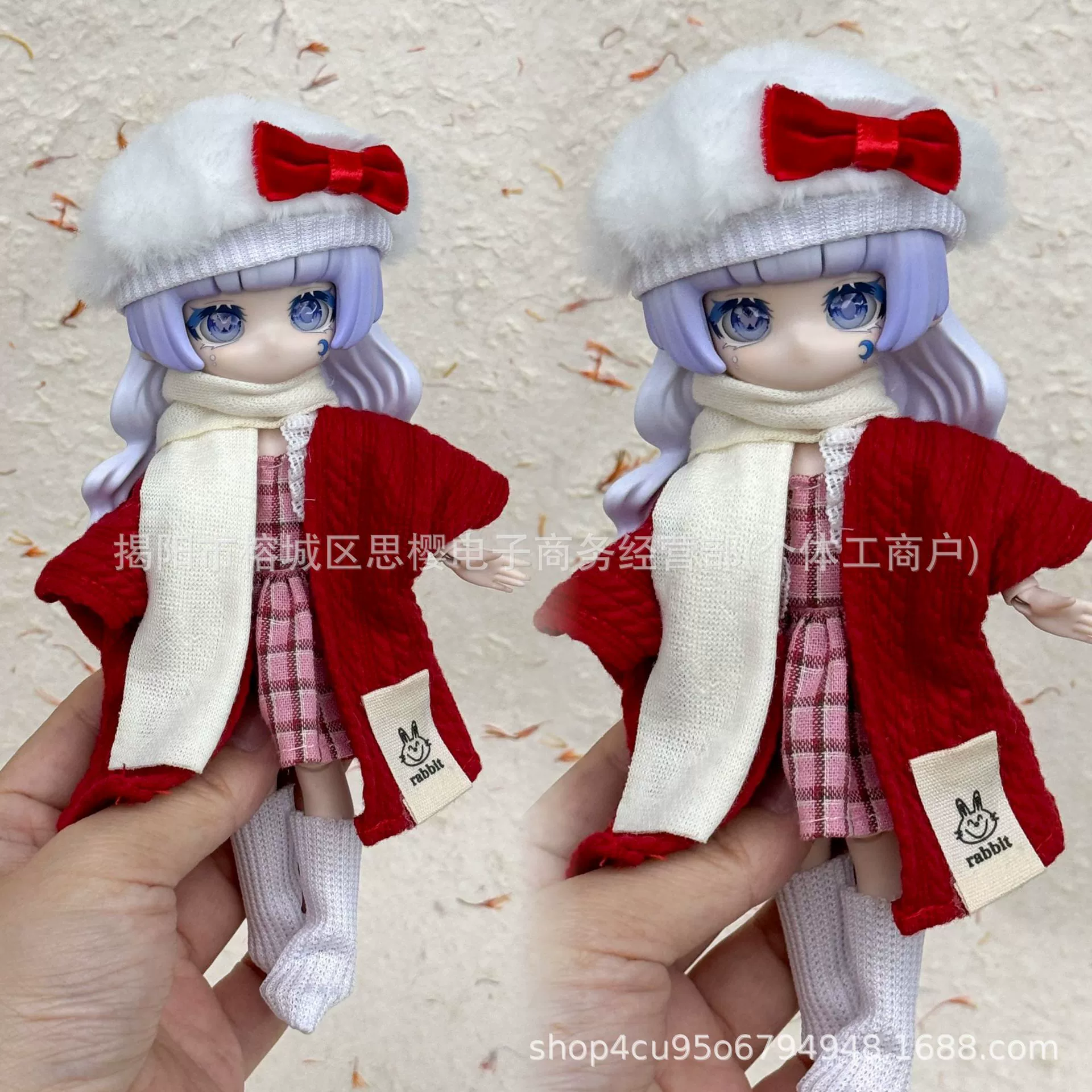 Набор одежды для куклы 8 очков bjd 12 очков ob11 11–17 см Ah Ti Bang Ni Tu Penny Beast Boy Clothes