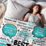 Подарки учителю для женщин, одеяло для мужчин, мягкое фланелевое одеяло для учителя, лучшее