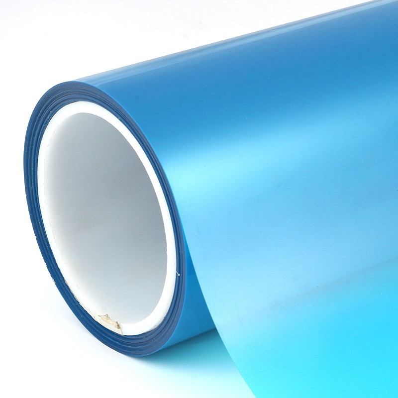 大母卷销售0.075mm蓝色PET离型膜 硅油膜 大量产销 现货供应