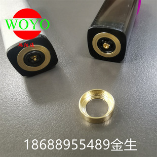 Ring egg exchange magnetic suction connector ring without anti-freeze spring Pinpin POGOPIN ring magnetic suction charging