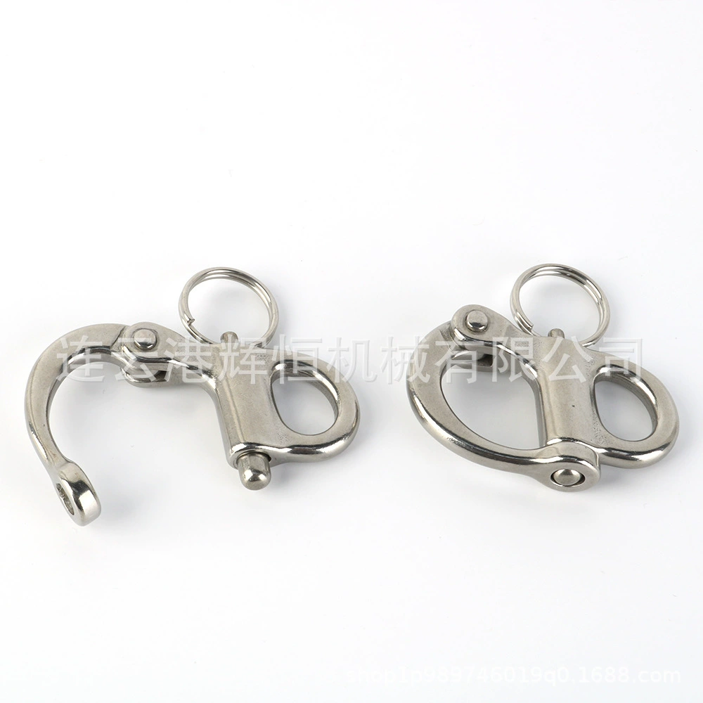 52 мм фиксированная пружинная дужка из нержавеющей стали, вращающаяся пружинная дужка, ручная тяга, быстроразъемная направленная дужка для доски для серфинга