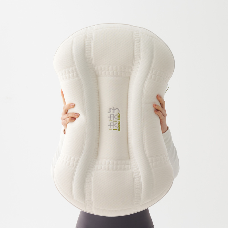 Juejuezi Pillow Cassia Seed Cervical Spine Protection Single Double Household Low Pillow Cervical Spine Pillow Core Student Dormitory Pillow
