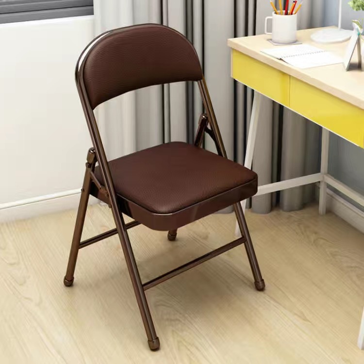 メーカー卸売寮ホームシンプルポータブルソフトバッグ背もたれコンピュータチェアオフィストレーニング厚みのある折りたたみ椅子|undefined