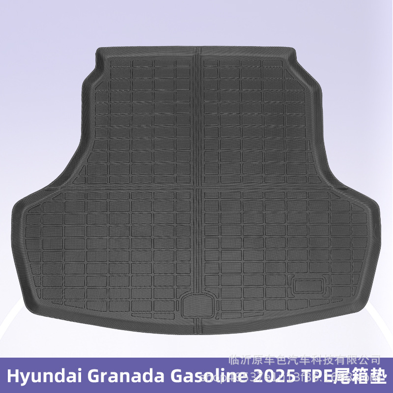 Para Hyundai Granada Gasolina 2025TPE Foot Pad 3D All Weather Foot Pad Coleta de colateral