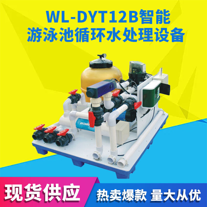厂家供应 蓝海豚WL-DYT12B智能游泳池循环水处理设备
