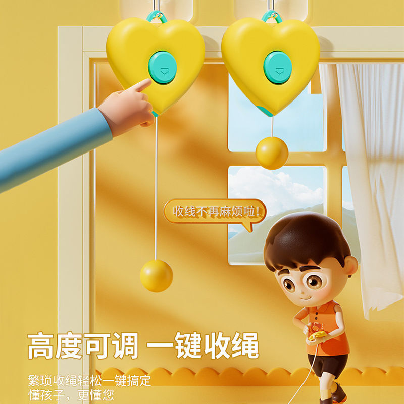 Table Tennis suspension Trainer Door frame Hanging myopia children automatic Suspended Parenting train motion equipment