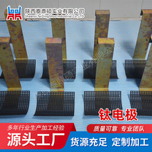 批发钛电极 电镀用钛电极 铱钽单面涂层 源头工厂来图定制加工