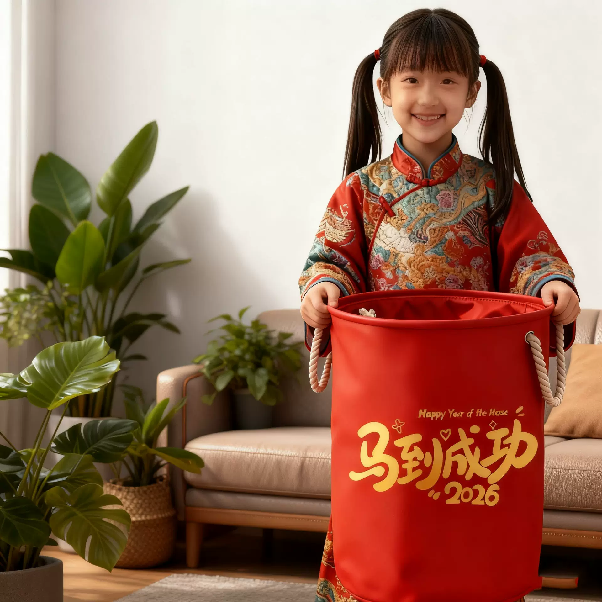 新年折叠脏衣篮衣物收纳筐布艺大容量EVA防潮家用被子衣服脏衣篓