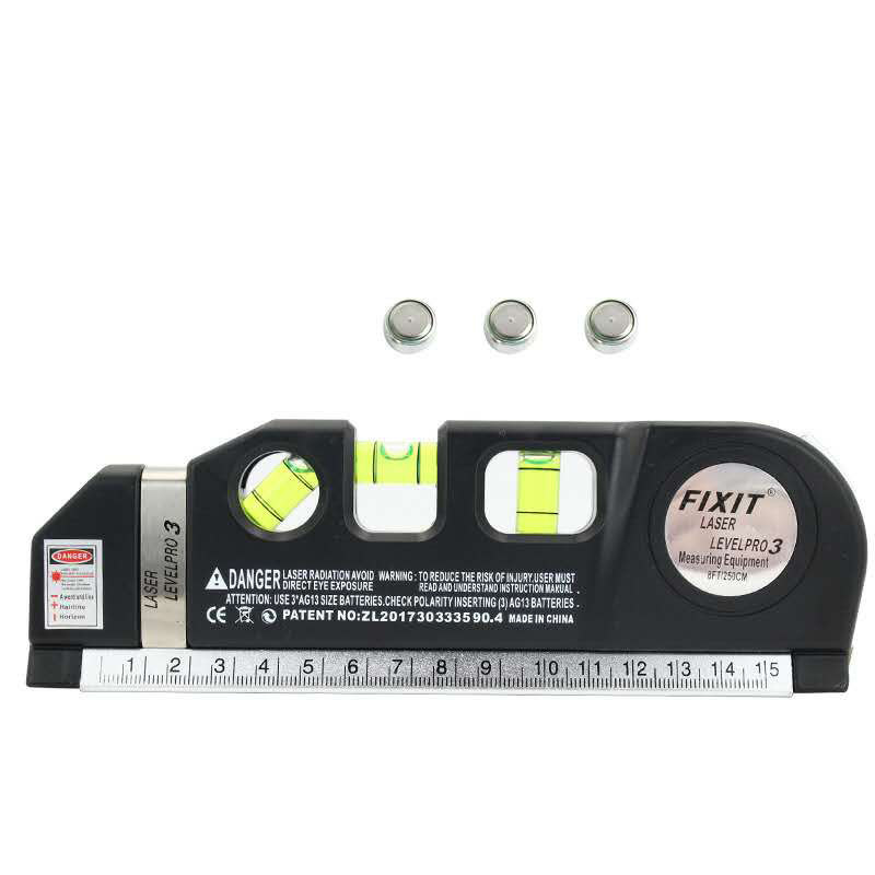 多功能水平仪家用电子水平尺测量标线十字线打线器红外线外贸批发