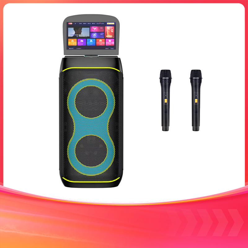 Karaoke Machine Portable Large Screen Touch Screen Outdoor Video Audio Karaoke Karaoke Machine Smart Speaker