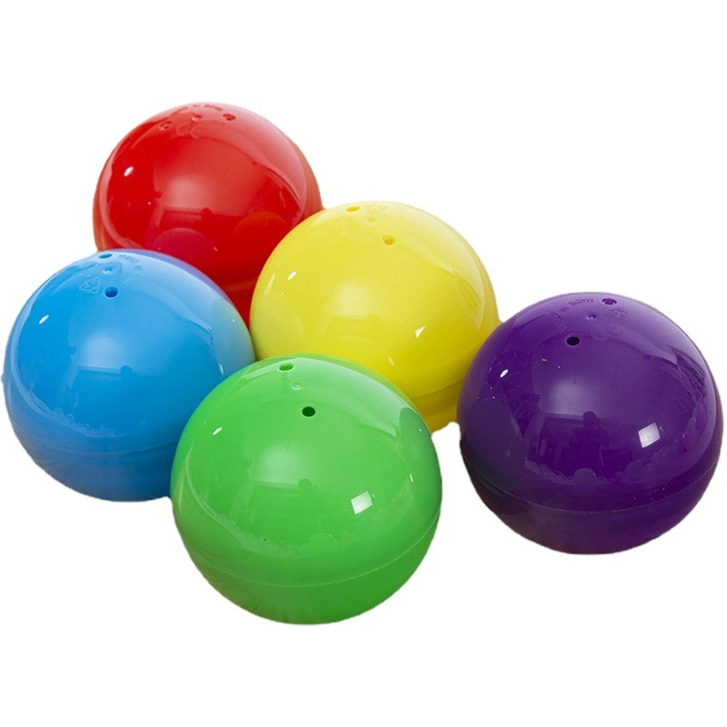 Оптовая продажа с фабрики 38 мм-120 мм красочный корпус гашапона прозрачный шарик гашапон pp пластиковая машина гашапон подарок-сюрприз