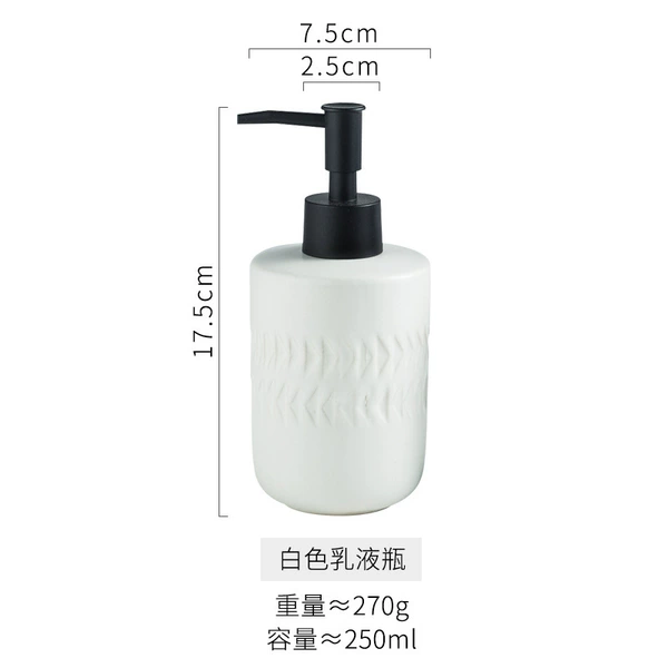 Matting White-Geometric Rescor Bottle