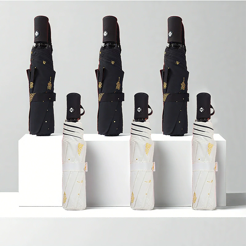 Automatic waterproof umbrella solar-powered, wholesale, custom-made, UV protection