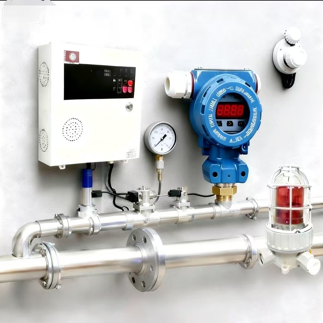 CO有毒气体检测器0-75ppm CH4可燃气体检测器0-100EEL带DC24V声光