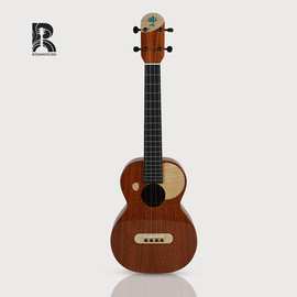 IUT-03批发手工26英寸桃花芯木琴体玫瑰木指板尤克里里亮光漆面