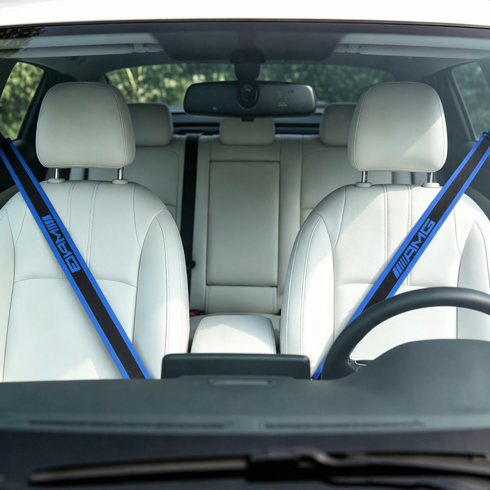 JDM universal nylon seatbelts for cars support cross-border dropshipping and are hot-selling branded universal car seatbelts