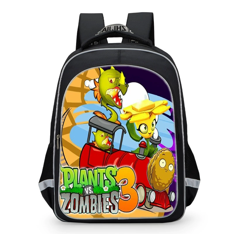 Plants vs. Zombies, backpack for students, small bag, cartoon school bag