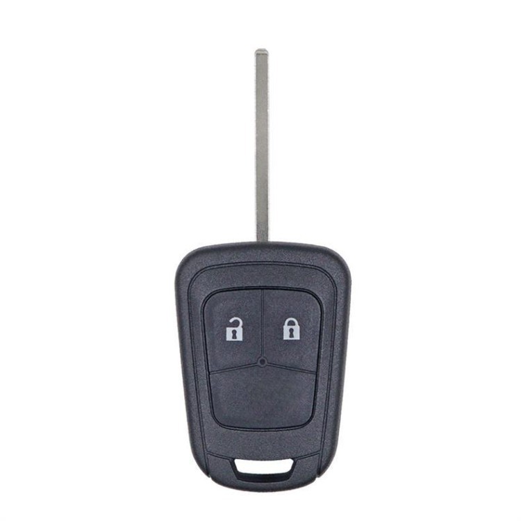 Suitable for Chevrolet 2/3 button straight car remote key replacement shell (1277/1278)