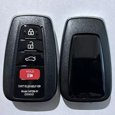 XM38 Toyota smart card — Avtomobil qapı kilidi silindrləri - toyota-18-smart-card-changed-to-0020-shell-4-key-sedan