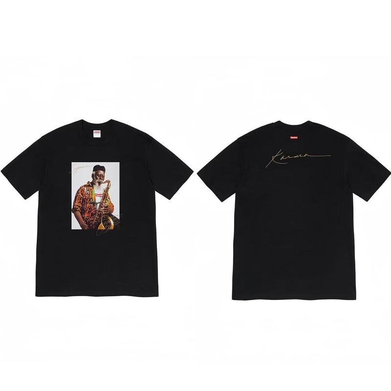 クロスボーダーファッションとトレンディなシュプリームレタープリントラウンドネック半袖ユニセックスストリートファッションTシャツドロップシッピング|undefined
