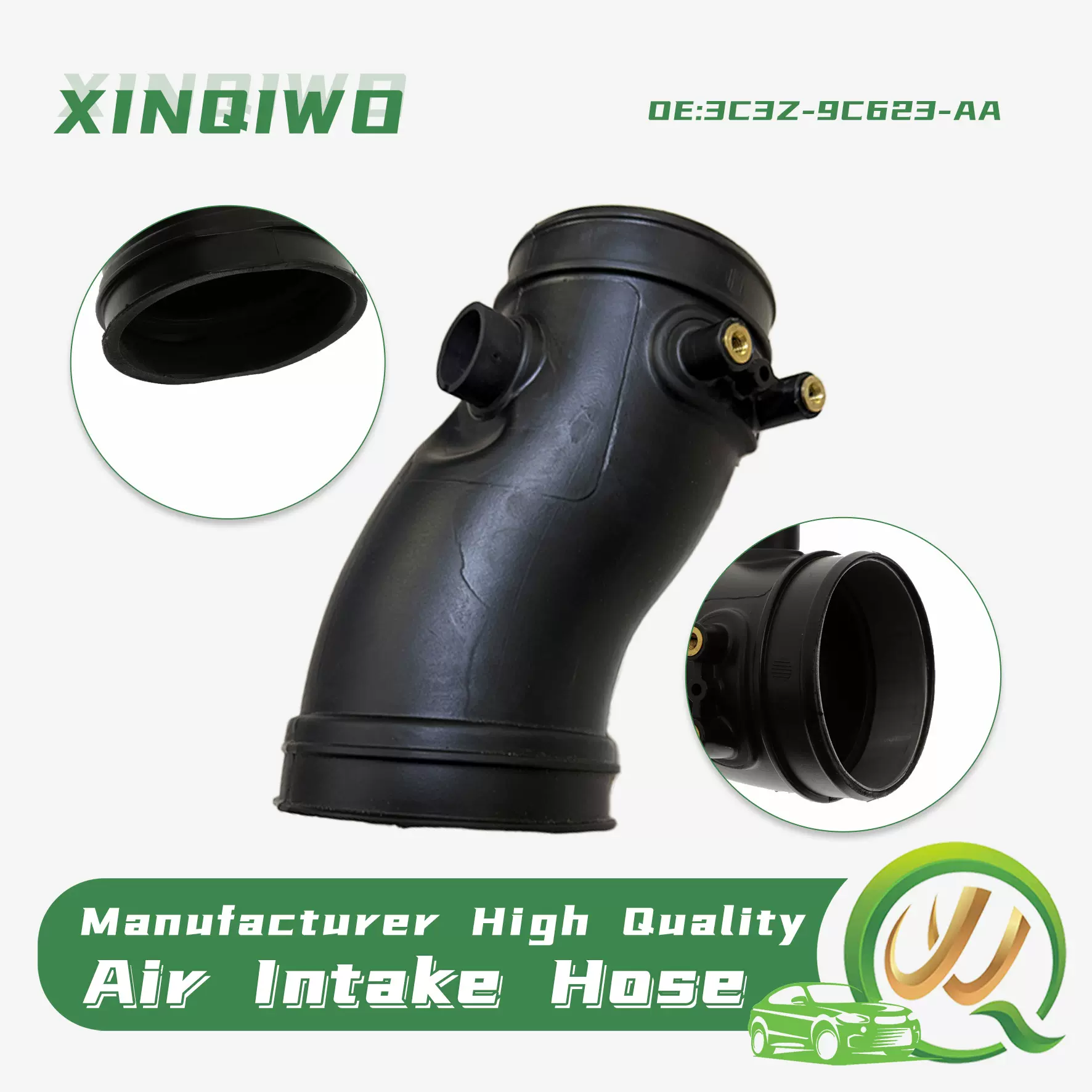 3C3Z-9C623-AA全新柴油空气净化器涡轮进气管 适合03-05