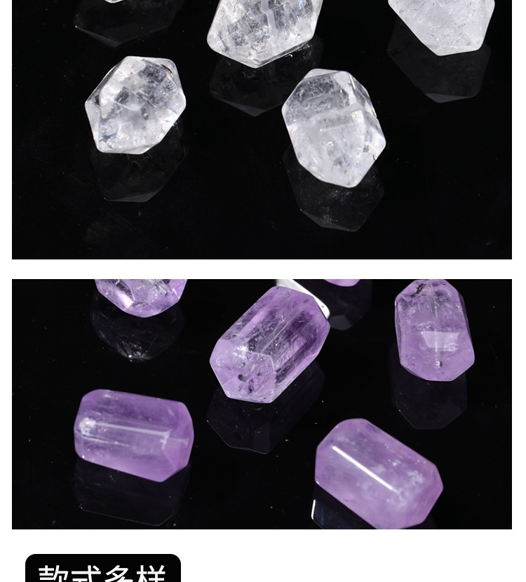 Natural Crystal Random Beads Spacer Accessories DIY Bracelet Necklace Bracelet Jewelry Accessories Ready for Sale