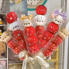 Gingerbread Dog Twisty Stick DIY Craft Kit for Girls, Plush Toy, Birthday Gift