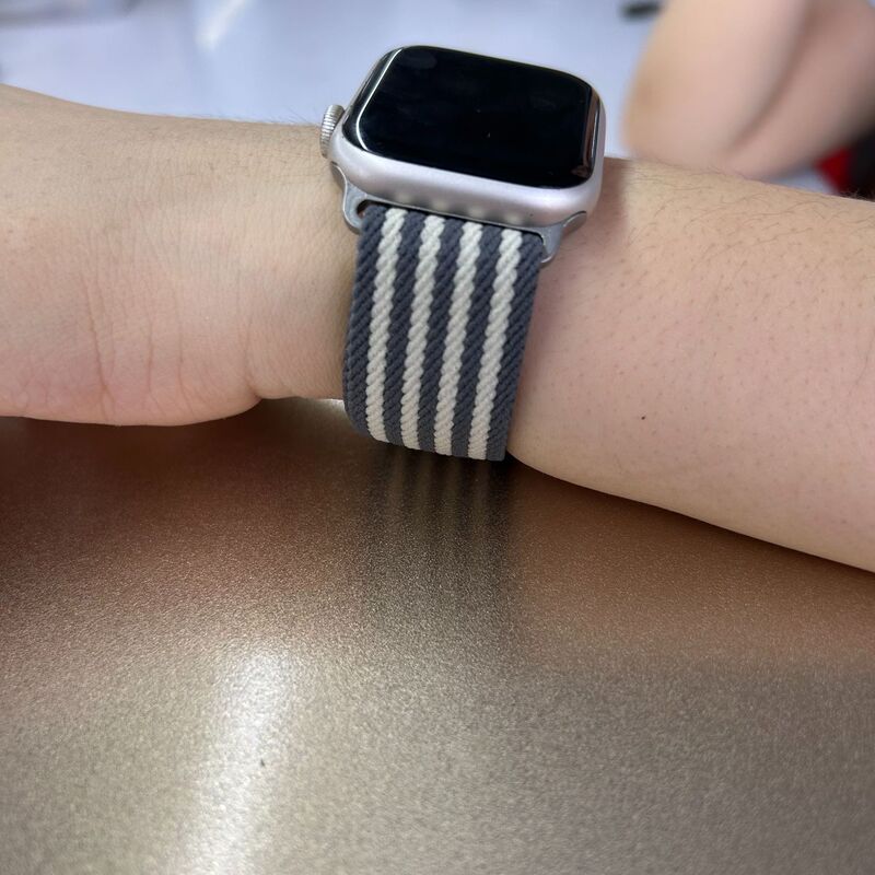 新しい製品 iwatch10 Huawei 時計着陸傘バックルナイロン織 iwatch 時計ストラップ通気性|undefined