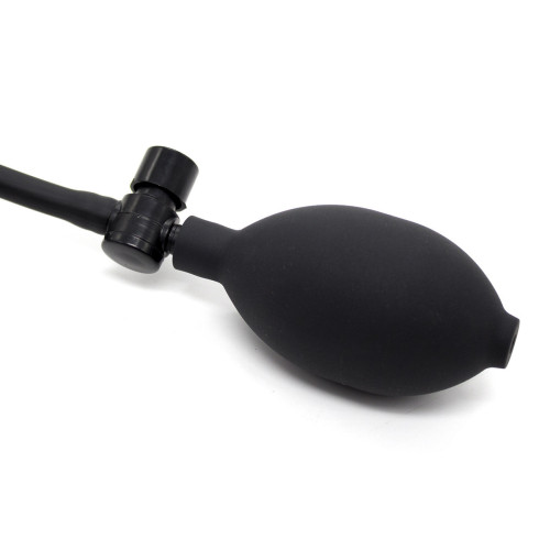 Manufacturer wholesale adult products black female self-defense device couple toys inflatable back garden appliance metal plug