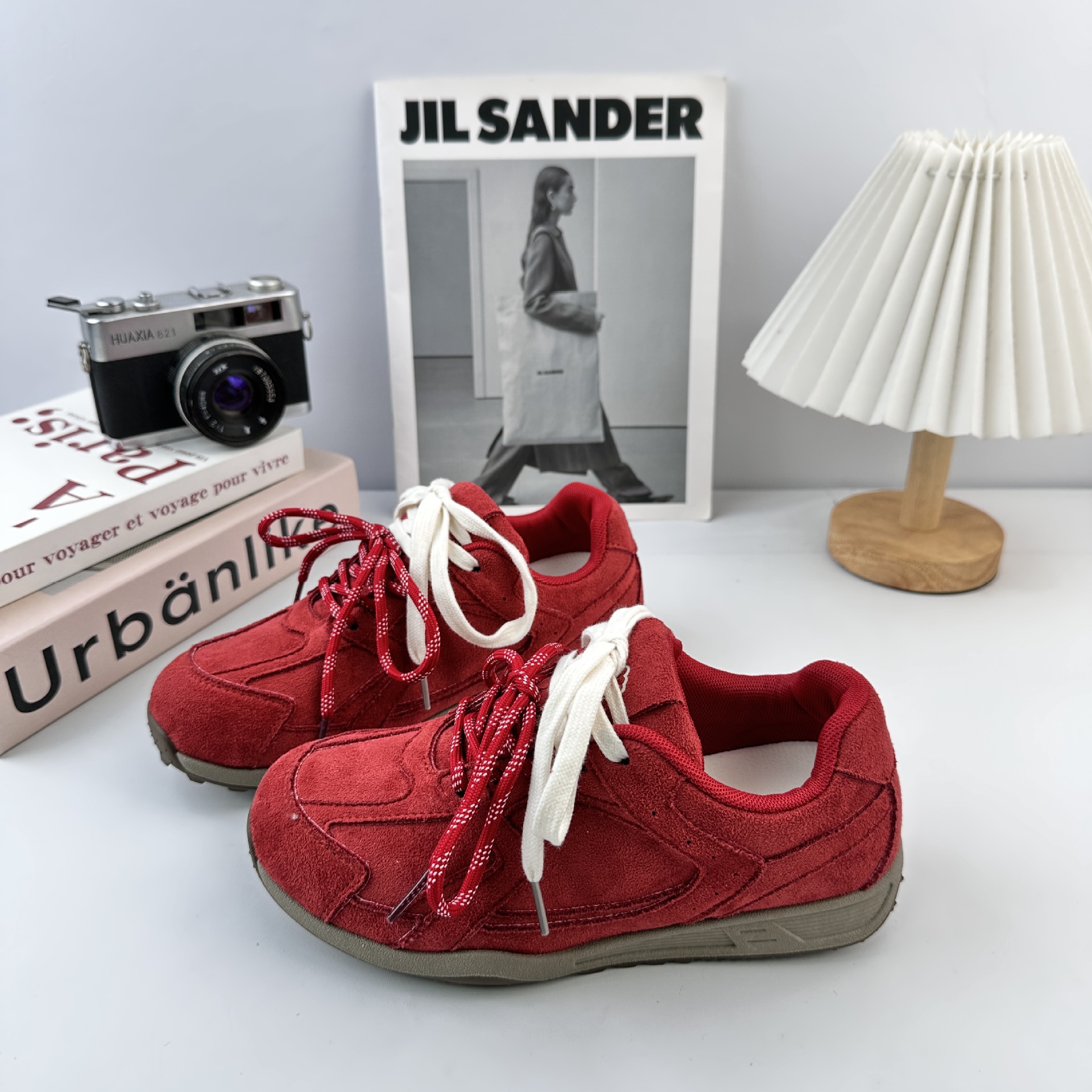 Yuanbo 2025 otoño nuevos estudiantes pequeños zapatos blancos universales de mujer coreana Agan De-Trainer zapatos de mujer Harajuku