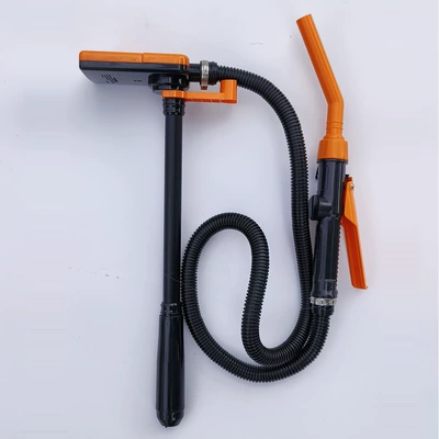 Cross-border best-selling portable electric oil pump, gasoline oil extractor, oil extraction gun, oil suction pipe, diesel, urea, and liquid dispenser (Kempinq və səyahət) - horizontal-oil-extractor-big-gun-black-tube