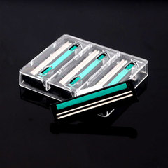 Factory direct sales Geely Jingfeng double-blade manual razor old-fashioned razor head stainless steel 2-layer blade