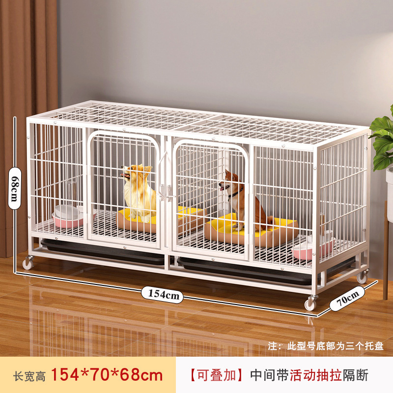 宠物店繁殖笼猫笼子寄养笼多层带隔断狗笼可繁育养殖笼子猫窝兔笼|undefined