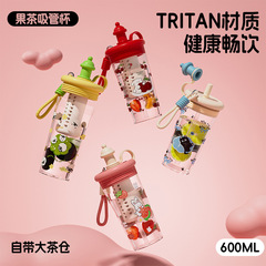 新品tritanプラスチックカップ耐高温シンプル大容量食品級カップ夏随行高颜値カップ