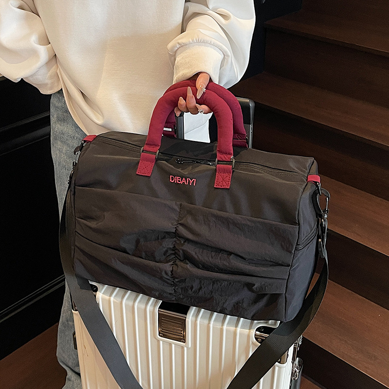 Bolsa de viaje de moda transfronteriza mujer multifuncional bolsa deportiva ligera al aire libre bolsa de ejercicios ocio simple bolsa de mano de gran capacidad