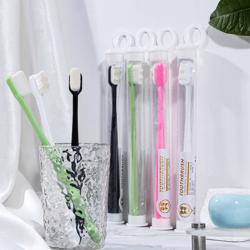 Supermarket and Department Store Popular Household Toothbrush with Thousands of Bristles, Personal Care, Individually Packaged, Personal Cleaning, Soft Bristles, High-End
