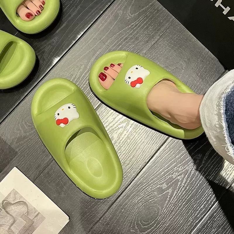 Kitty Cat милые холодные тапочки женский летний 2024