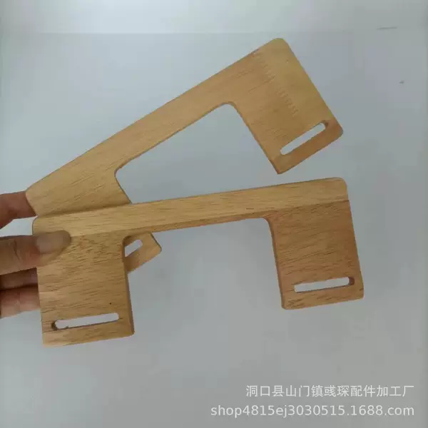 Factory wholesale DIY hand-woven bag accessories solid wood handle wooden hand-to-hand wooden handle wooden handle
