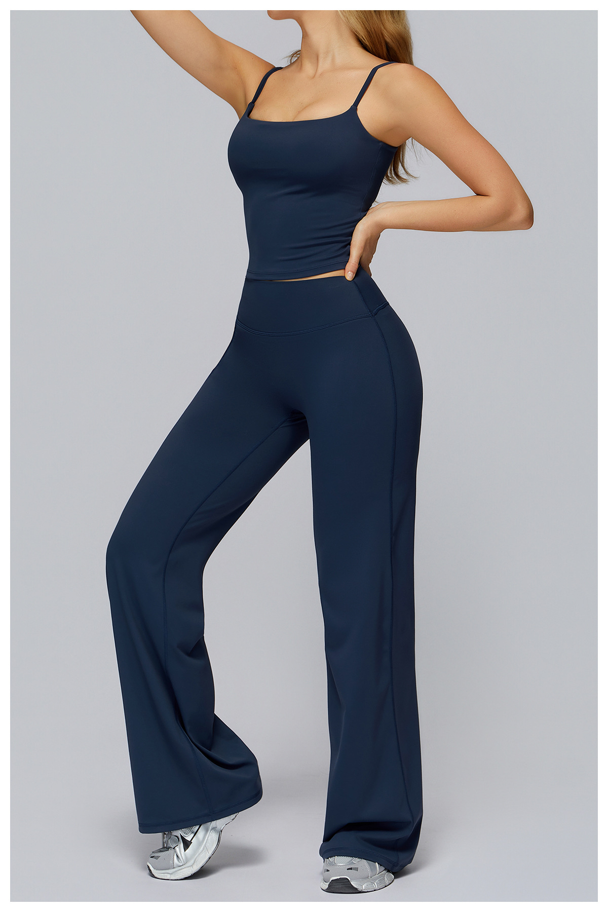 Women's Clothing Brushed Yoga Vest For Women Open Back Double Shoulder Strap Sports Vest Outdoor Running Fitness Top_ecoleips.com