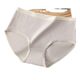 Xinjiang Cotton Cotton Briefs for Women Bacteriostatic Comfortable Breathable Traceless Middle Waist Contrast Color Cotton Briefs Women's Bag Hip Thin