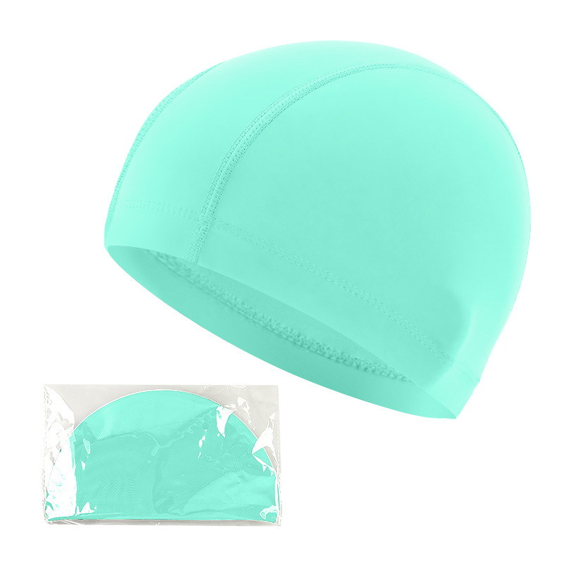 Gorra de natación adulto poliéster nylon unisex talla grande