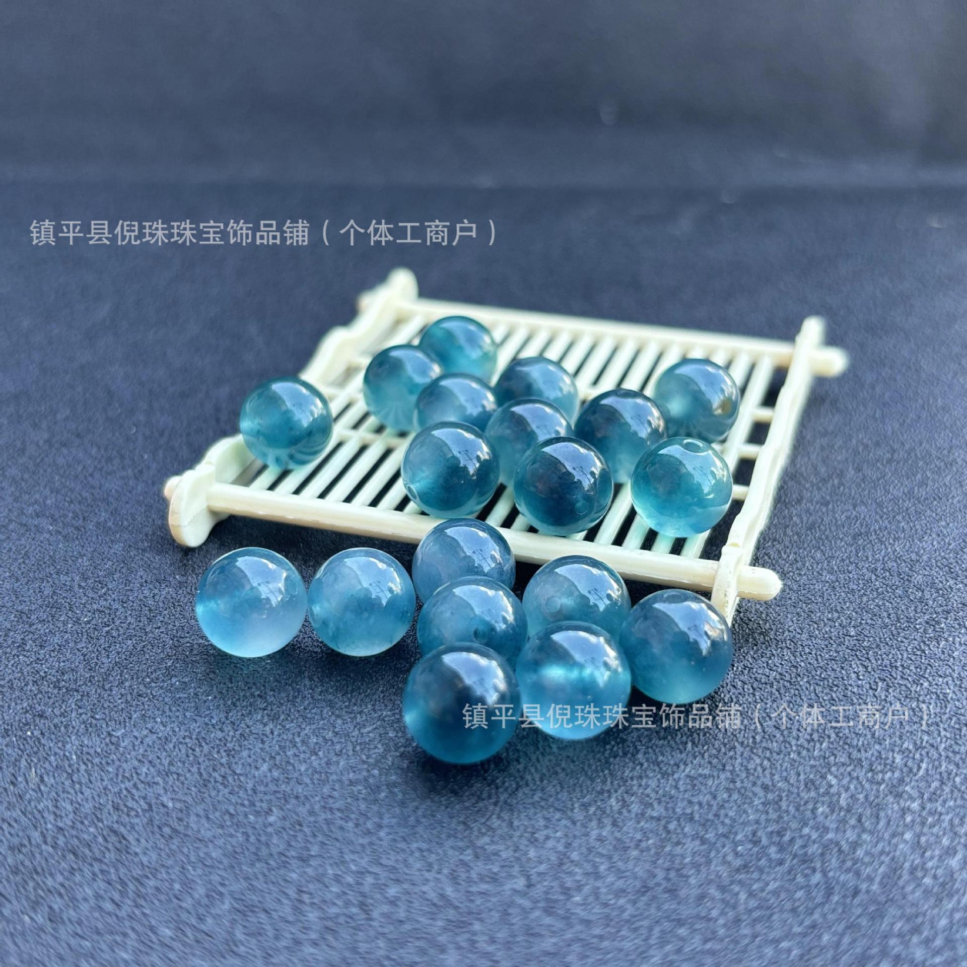 Esmeralda de hielo, flores de flores de sol, cuentas dispersas, cuentas semiacabadas, DIY, joyas de collar de pulseras tejidas a mano