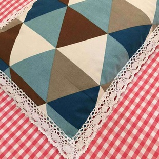 Chaoyin Lace Pillowcase Pillow Wholesale Old Coarse Cloth Pillow Leather Adult Student Children Pillow Core Pillowcase Leather