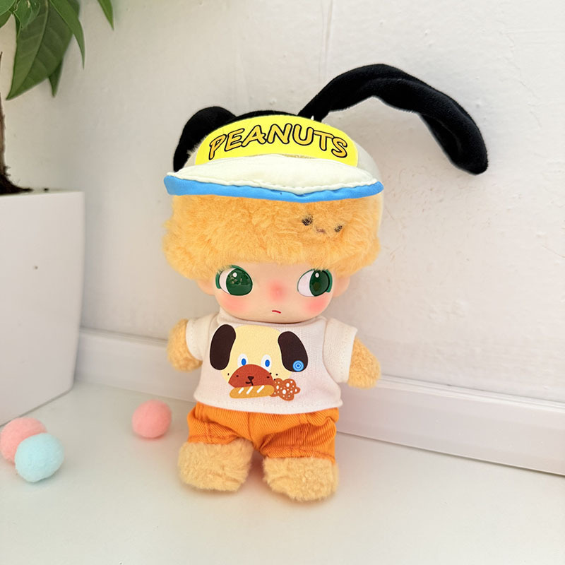 仅娃衣】毛绒挂件DIMOO搪胶衣服布鲁托娃衣小狗食趣套装可爱潮流|undefined