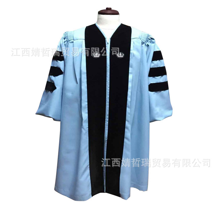 出口国外大学专业毕业服 博士服 美式学位服拍照出租