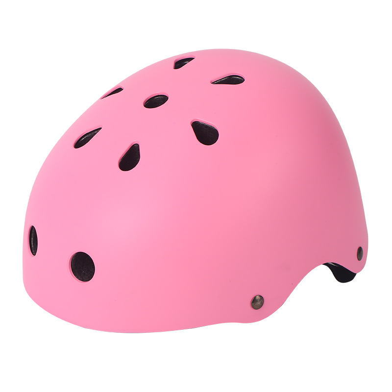 Casco de tablero de patinaje sobre ruedas al aire libre, tamaño ajustable, casco de conducción para niños de primaria, ventilación ABS, transpirable y anti-caída