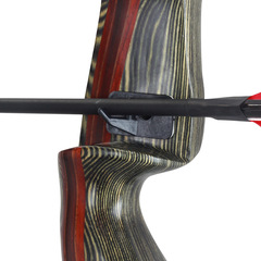 塑料箭台 複合反曲美獵直拉競技弓箭館射箭比賽配件右手 批發