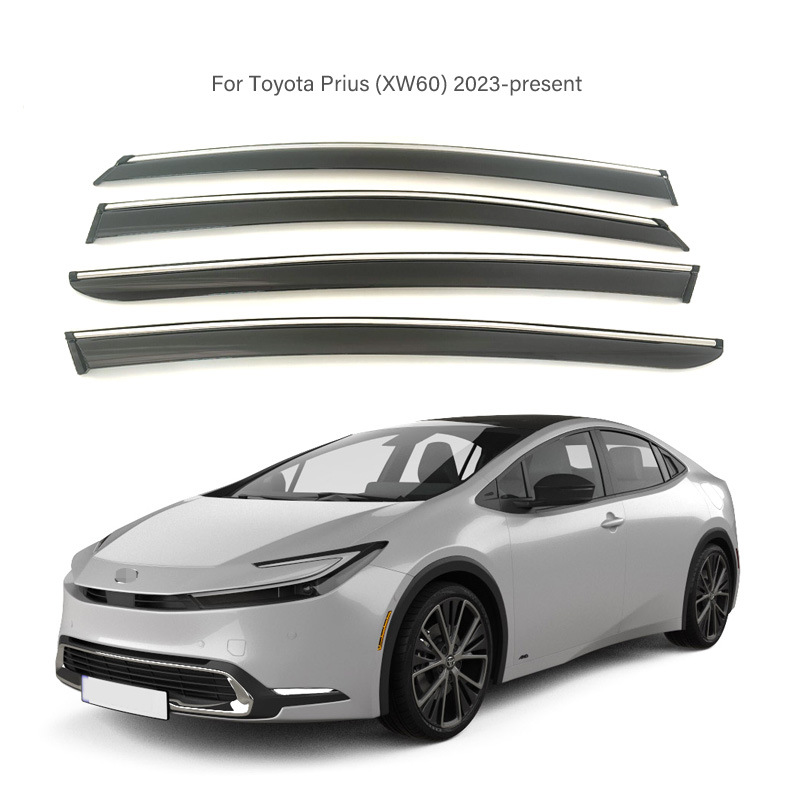 Dedicated to Toyota Prius Prius rain shield injection window rain eyebrow XW50 XW60 thick rain shield cross-border