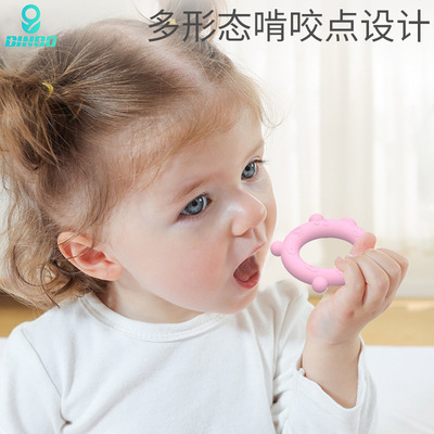 Di Yue new pattern Piggy Appease Dental gum Molar stick baby silica gel Toys baby Dental gum Boiled